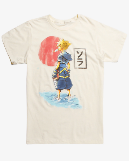 kingdom hearts shirt hot topic